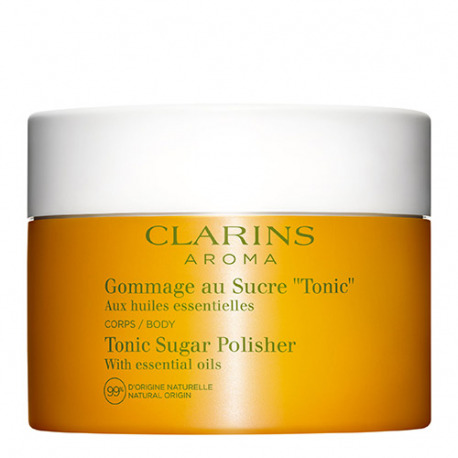 CLARINS-"Tonic" Body Scrub with Sugar